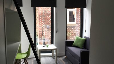 Studio - eigen sanitair en keuken - Melkvoetstraat - Hasselt - thumbnail