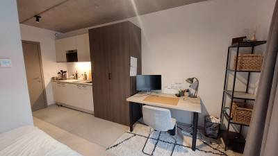 Studio - eigen sanitair en keuken - Dampoortstraat - Gent - thumbnail