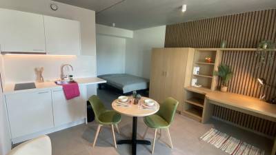Studio - eigen sanitair en keuken - Materiaalstraat - Anderlecht - thumbnail