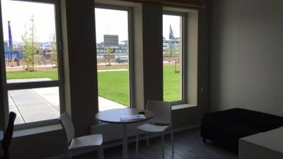 Kot - in groter (studenten)complex - Jan Vanhoenackerstraat - Antwerpen - thumbnail