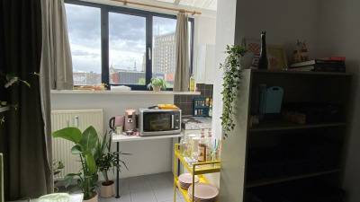 Studio - eigen sanitair en keuken - Aalmoezenierstraat - Antwerpen - thumbnail