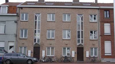 Studio - eigen sanitair en keuken - Volksplein - Kortrijk - thumbnail