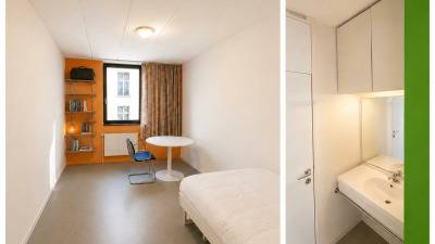 Room - in a larger (student)building - Saint Ghislain - Brussel - thumbnail