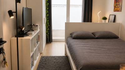 Kot - in groter (studenten)complex - Bredastraat - Antwerpen - thumbnail