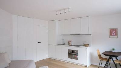 Studio - eigen sanitair en keuken - Ooievaarstraat - Gent - thumbnail
