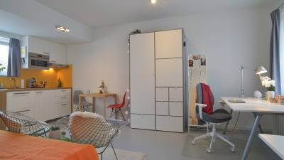Studio - eigen sanitair en keuken - D. Van Monckhovenstraat - Gent - thumbnail