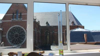 Studio - eigen sanitair en keuken - Rijnpoortvest - Antwerpen - thumbnail