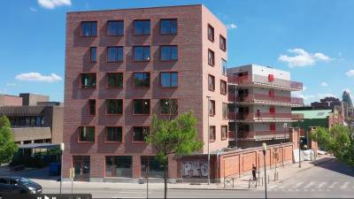 Room - in a larger (student)building - Rue des Matériaux - Anderlecht - thumbnail