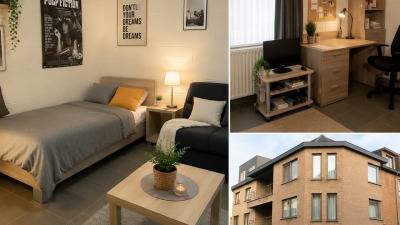 Kot - in groter (studenten)complex - Corbiestraat - Gent - thumbnail
