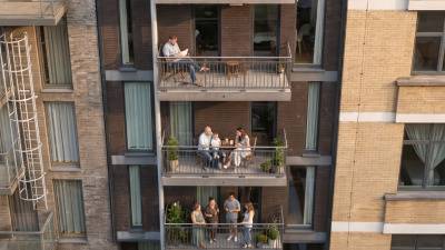 Studio - eigen sanitair en keuken - Paleizenstraat - Schaarbeek - thumbnail