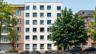 Kot - in groter (studenten)complex - Karel Van Hulthemstraat - Gent - thumbnail