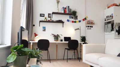 Studio - eigen sanitair en keuken - Haarstraat - Antwerpen - thumbnail