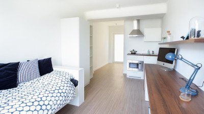 Kot - in groter (studenten)complex - Kroonlaan - Elsene - thumbnail