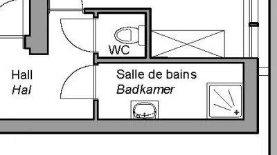 Room - in house or flat - Prinses Elisabethlaan - Schaarbeek - thumbnail